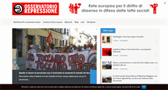 Desktop Screenshot of osservatoriorepressione.info